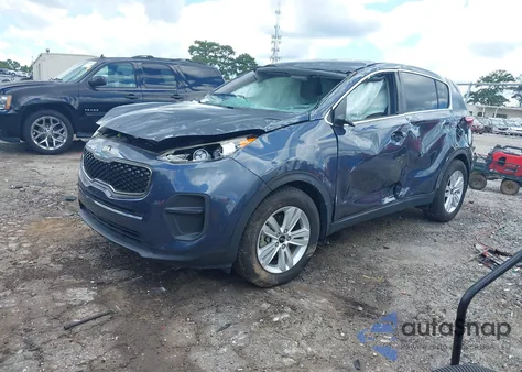 2018 Kia Sportage Lx from USA, damaged, VIN KNDPM3AC9J7317054